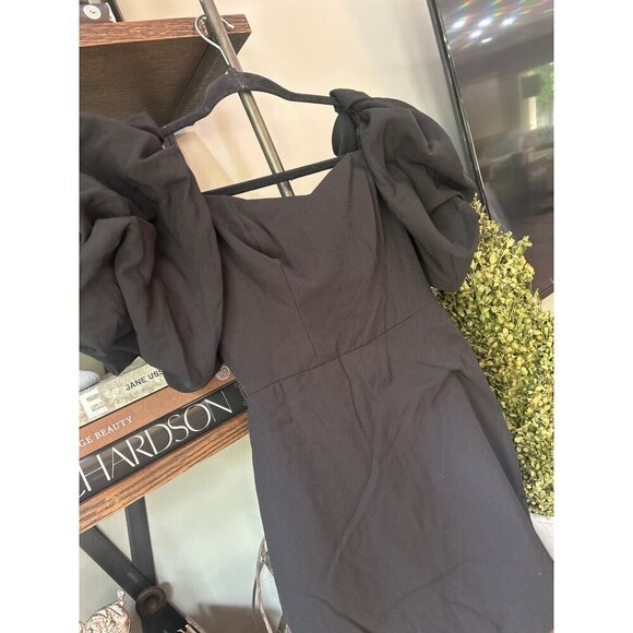 BCBGMAXAZRIA Bryony Off-the-Shoulder Mini Dress Womens Size 2 - Picture 5 of 9